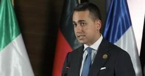 Libyas FM Najla Mohamed El Mangoush meets her European counterparts in Tripoli 6 e1644092021104 768x403